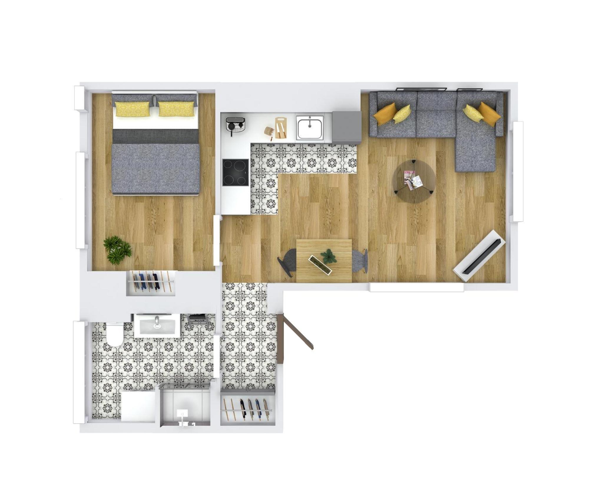 Bright And Cosy 1Bdr Apartment Kaunas Centre Buitenkant foto